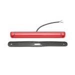 Червен LED Габарит / Маркер с NEON ефект - 16 диода 12V-24V 235mm