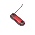 Червена LED Габаритна светлина / маркер - 12 диода 12V-24V