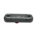 Червена LED Габаритна светлина / Маркер - Опушен 3 диода 12V-24V
