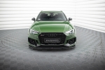 Спойлер за предна броня Maxton design за Audi RS4 B9 (2017-2019)