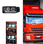 Десен LED Фар за IVECO STRALIS 24V – DRL, Startup Effect, Лупи, OEM 5801571745
