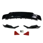 Дифузер за задна броня за Tesla Model 3 (2017-2022) - черен гланц