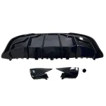 Дифузер за задна броня за Tesla Model Y - черен гланц