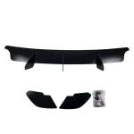 Дифузер за задна броня за Volkswagen Golf 6 GTI - черен гланц