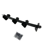 Дифузер за задна броня за Volkswagen Golf 7.5 Blade - черен гланц