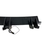 Дифузер за задна броня за Volkswagen Golf 8 GTI Blade със светлоотразител - черен гланц