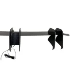 Дифузер за задна броня за Volkswagen Golf 8 GTI Blade със светлоотразител - черен гланц