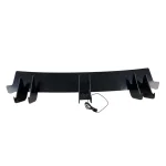 Дифузер за задна броня за Volkswagen Golf 8 GTI Blade със светлоотразител - черен гланц