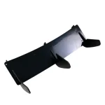 Дифузер за задна броня за Volkswagen Polo (2014-2018) GTI Blade - черен гланц