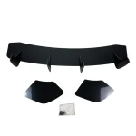 Дифузер за задна броня за Volkswagen Scirocco (2008-2014) Blade - черен гланц