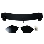 Дифузер за задна броня за Volkswagen Scirocco (2010-2014) Blade - черен гланц