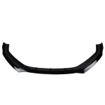 Добавка предна броня за Audi A5 8T (2007-2011) - черен гланц