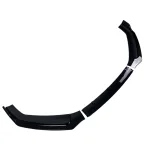 Добавка предна броня за Audi A5 8T (2007-2011) - черен гланц