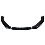 Добавка предна броня за Audi A5 8T (2007-2011) - черен гланц