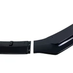 Добавка предна броня за Audi A5 8T (2007-2011) - черен гланц