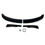 Добавка предна броня за BMW E90 (2008-2012) M Performance Style - черен гланц