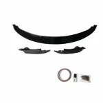 Добавка предна броня за BMW E90 M3 дизайн - черен гланц