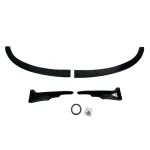 Добавка предна броня за BMW E92 / E93 (2006-2009) M Performance Style - черен гланц