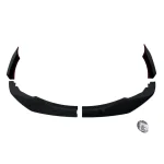 Добавка предна броня за BMW F20 (2011-2014) M Performance Style - черен гланц