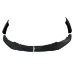 Добавка предна броня за BMW F20 (2011-2014) M Performance Style - черен гланц