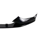 Добавка предна броня за BMW F20 (2015-2019) M Performance Style - черен гланц