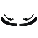 Добавка предна броня за BMW F20 (2015-2019) M Performance Style - черен гланц