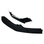 Добавка предна броня за BMW F20 (2015-2019) M Performance Style - черен гланц