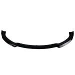 Добавка предна броня за BMW F30 (2011-2018) M Tech - черен гланц