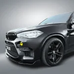 Добавка предна броня за BMW X5 G05 (2019+) - черен гланц