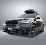 Добавка предна броня за BMW X5 G05 (2019+) - черен гланц