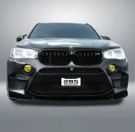 Добавка предна броня за BMW X5 G05 (2019+) - черен гланц