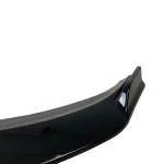 Добавка предна броня за Mercedes W117 CLA (2016-2019) - черен гланц