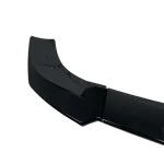 Добавка предна броня за Mercedes W204 C-Class (2007-2013) - черен гланц