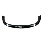 Добавка предна броня за Seat Ibiza (2012-2017) 3 врати FR Style - черен гланц