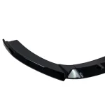 Добавка предна броня за Seat Ibiza (2012-2017) 3 врати FR Style - черен гланц