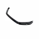 Добавка предна броня за Skoda Octavia (2014-2018) - черен гланц