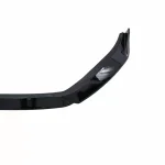 Добавка предна броня за Skoda Octavia (2014-2018) - черен гланц