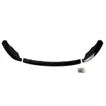 Добавка предна броня за Skoda Octavia (2017+) - черен гланц