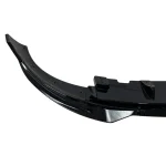 Добавка предна броня за Tesla Model Y - черен гланц