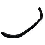 Добавка предна броня за Volkswagen Polo (2019+) - черен гланц