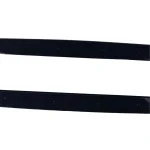 Добавка за прагове за BMW E60 (2003-2010) - M-Performance дизайн - черен гланц