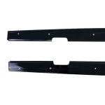 Добавка за прагове за BMW E92 M Performance - черен гланц