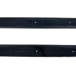 Добавка за прагове за BMW E92 M Performance - черен гланц