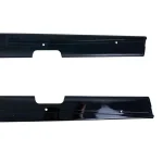 Добавка за прагове за BMW E92 M Performance - черен гланц