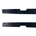 Добавка за прагове за BMW E92 M Performance - черен гланц