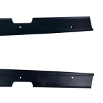 Добавка за прагове за BMW E92 M Performance - черен гланц