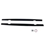 Добавка за прагове за BMW E92 M Performance - черен гланц