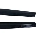 Добавка за прагове за BMW F32 M Performance - черен гланц