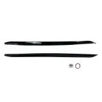 Добавка за прагове за BMW G20 M Performance - черен гланц