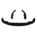 Добавка за предна броня със сплитери за BMW G20 (2018-2021) AC Schnitzer дизайн - черен гланц